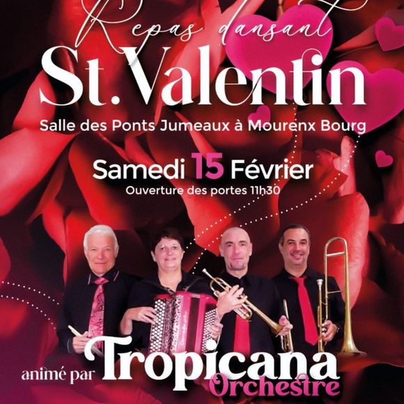 Repas dansant Saint Valentin - MOURENX