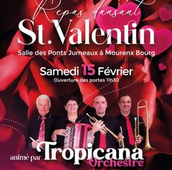 Repas dansant Saint Valentin - MOURENX