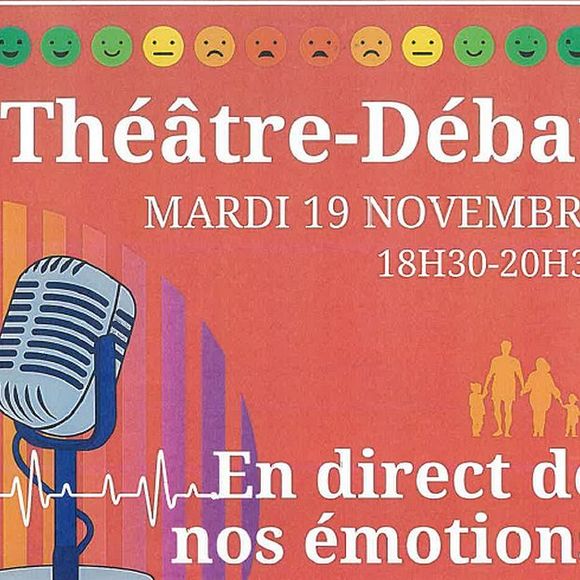 Théâtre-débat : En direct de nos émotions - ORTHEZ