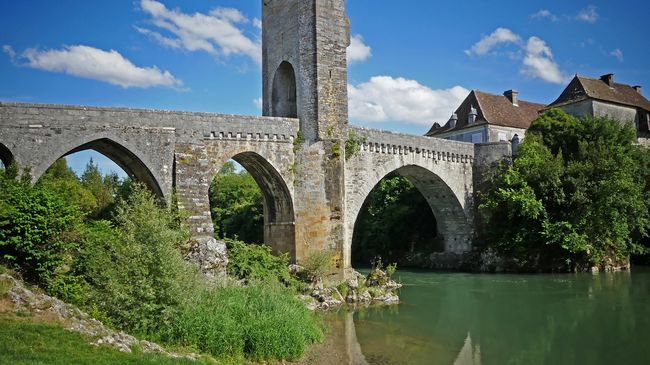 Pont vieux à Orthez