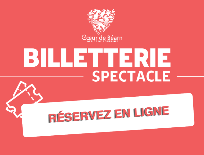 Billetterie spectacles, réservez vos places