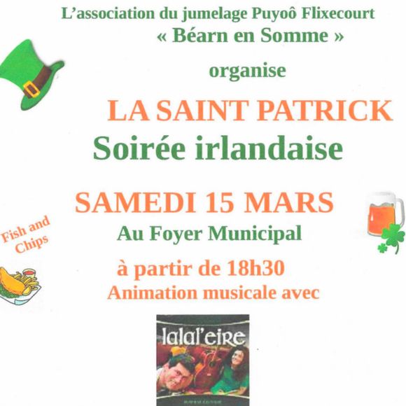 Soirée St Patrick - PUYOO