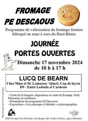 14 ème édition des portes ouvertes : fromage Pé Descaous - LUCQ-DE-BEARN