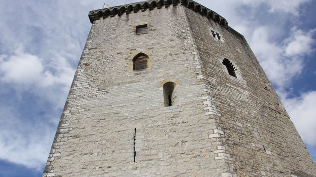 The keep of the Moncade Castle