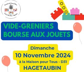 Vide grenier - Bourse aux jouets - HAGETAUBIN