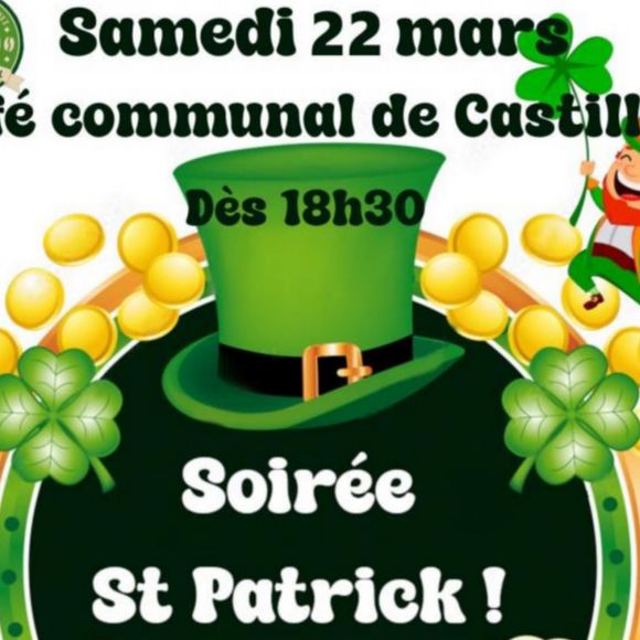 Soirée St Patrick - CASTILLON (CANTON D'ARTHEZ-DE-BEARN)