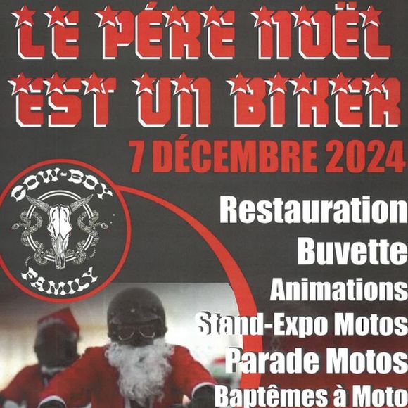 Le Père Noël est un biker - ORTHEZ