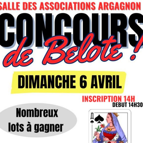 Concours de belote - ARGAGNON