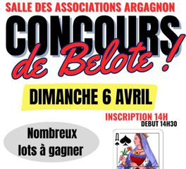 Concours de belote - ARGAGNON