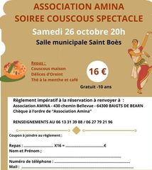 Soirée orientale - SAINT-BOES