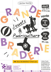 Braderie : Jouets et Puériculture - MONEIN