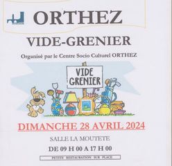 Vide grenier - ORTHEZ