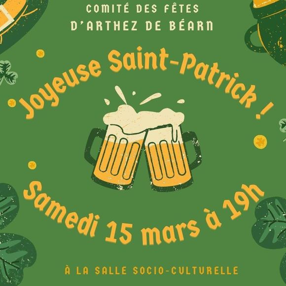 Fête de la St Patrick - ARTHEZ-DE-BEARN