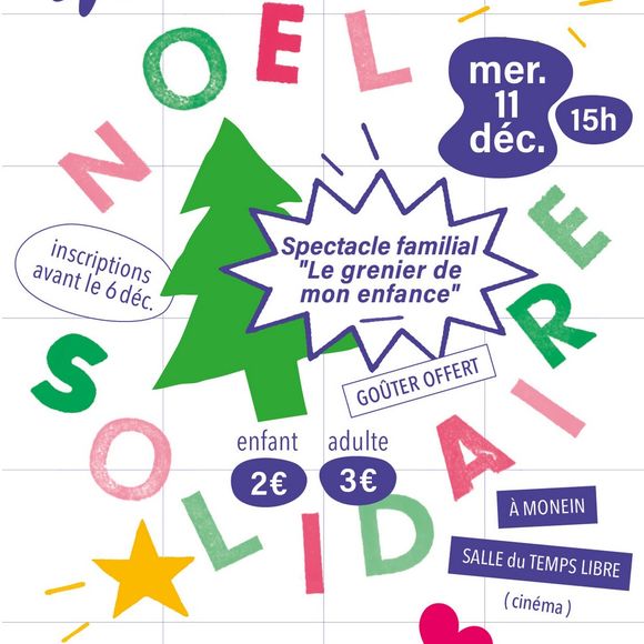 Journée de Noël solidaire - MONEIN