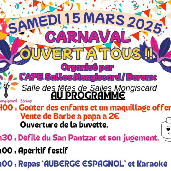 Carnaval - SALLES-MONGISCARD