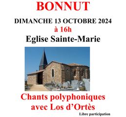 Concert : Los d'Ortès - BONNUT