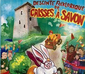 Descente folklorique de caisses à savon - ORTHEZ