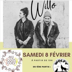 Concert : Willo - ARTHEZ-DE-BEARN