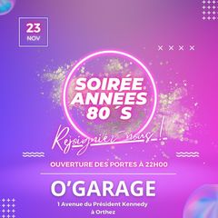 Soirée Années 80’s - ORTHEZ