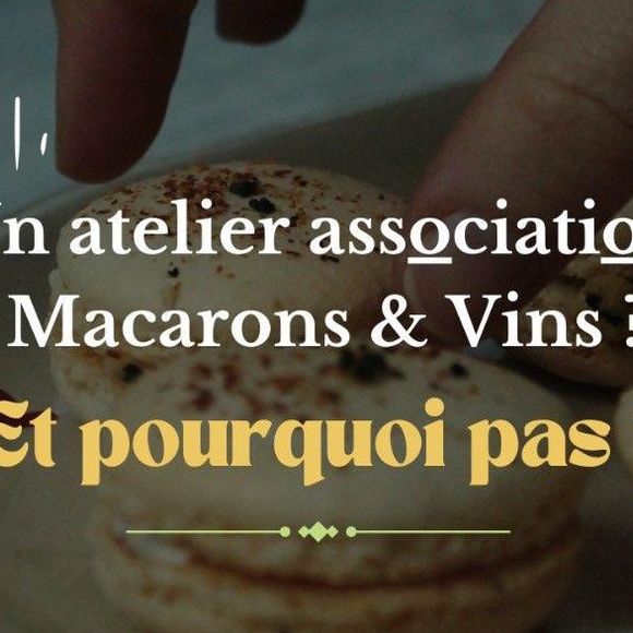 Atelier Macarons&Dégustation de vin naturel - CARDESSE